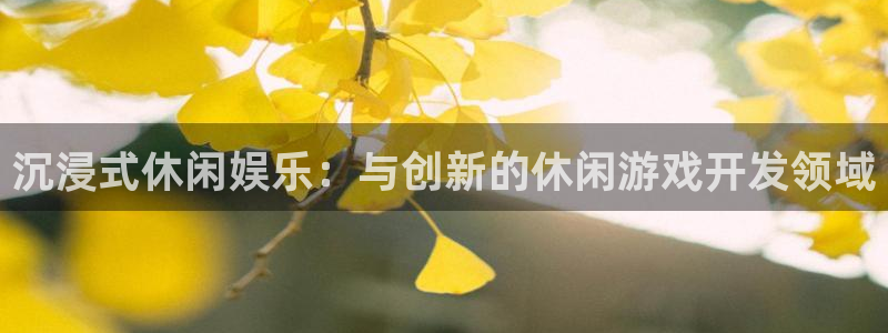 沐鸣2娱乐平台注册：沉浸式休闲娱乐：与创新的休闲游戏开发领域