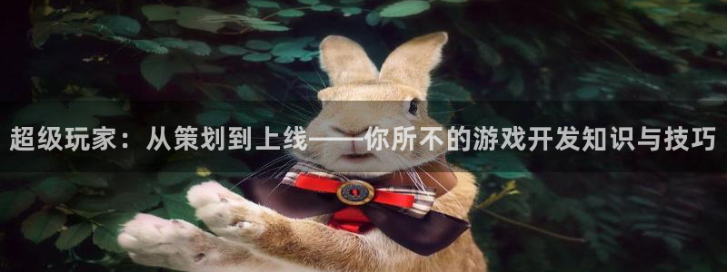 沐鸣2开户：超级玩家：从策划到上线——你所不的游戏开发知识与技巧